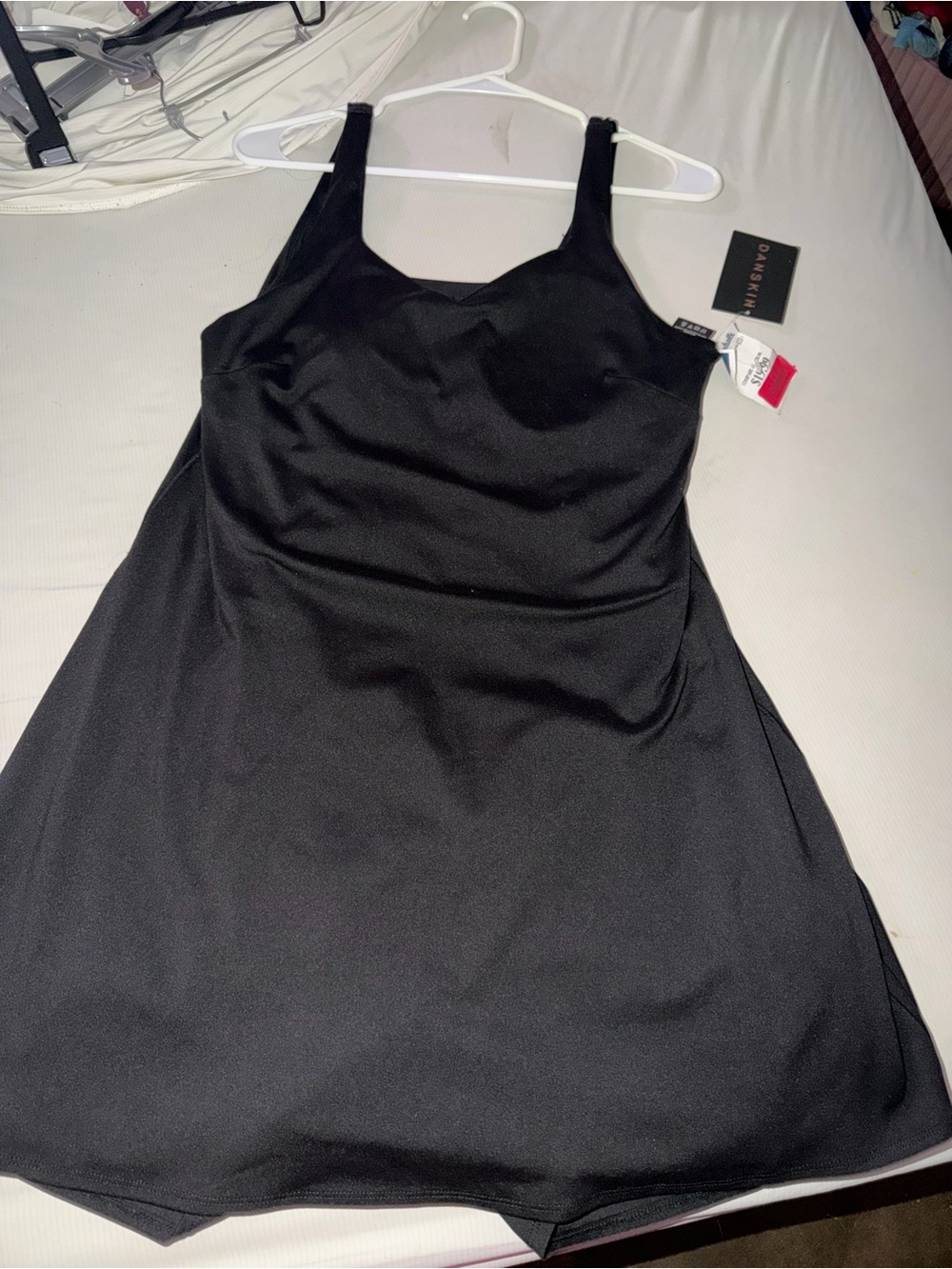Danskin Black Mini Tank Dress